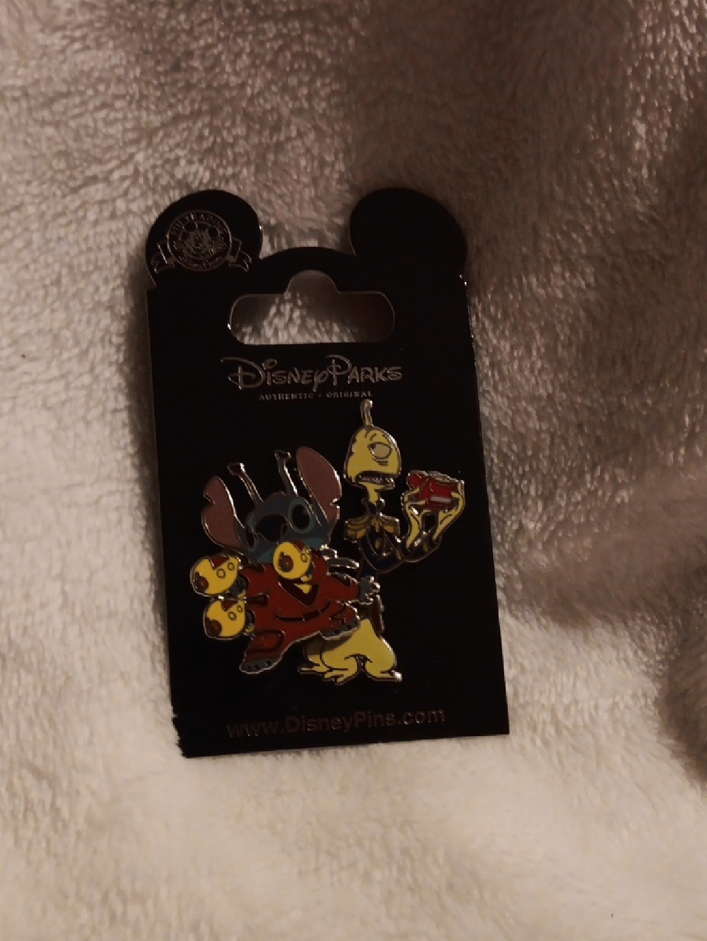 Disney Stitch and Agent Pleakley Trading Pin